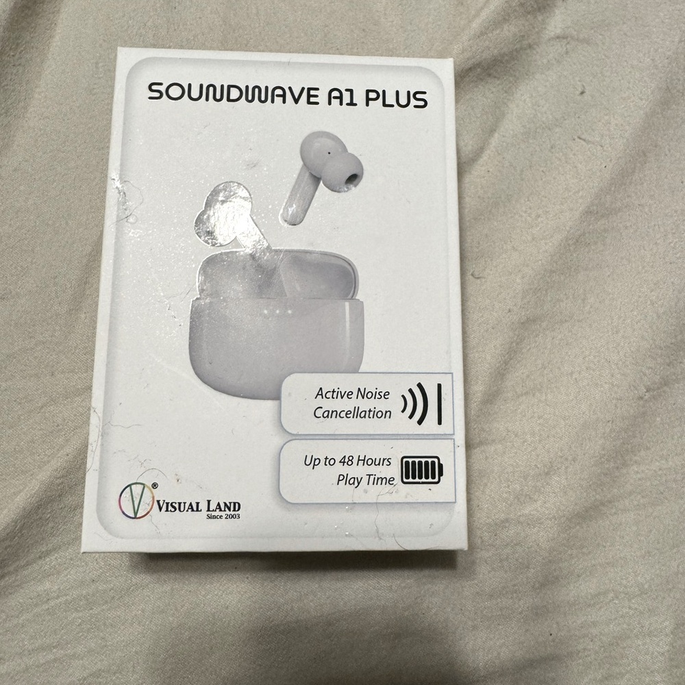 Sound wave A1 plus ear buds.
